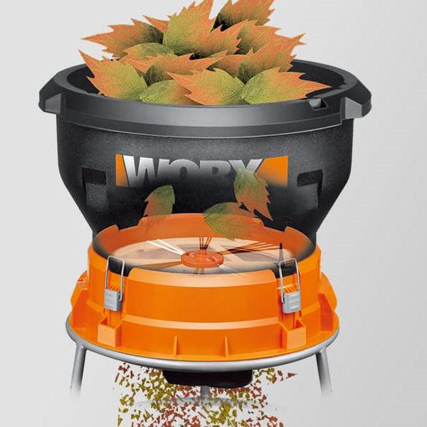 Foldable Bladeless Electric Leaf Mulcher