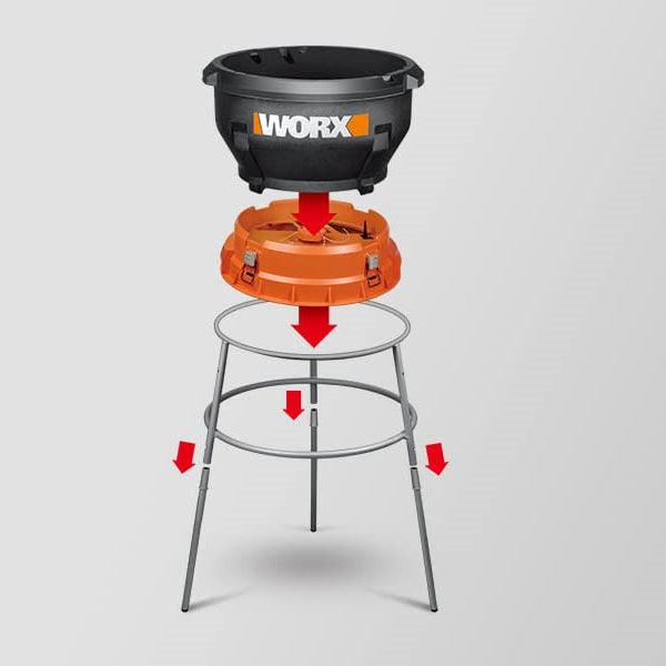 Foldable Bladeless Electric Leaf Mulcher
